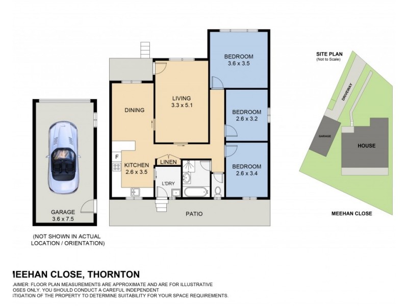 7 Meehan Close, Thornton NSW 2322 Floorplan