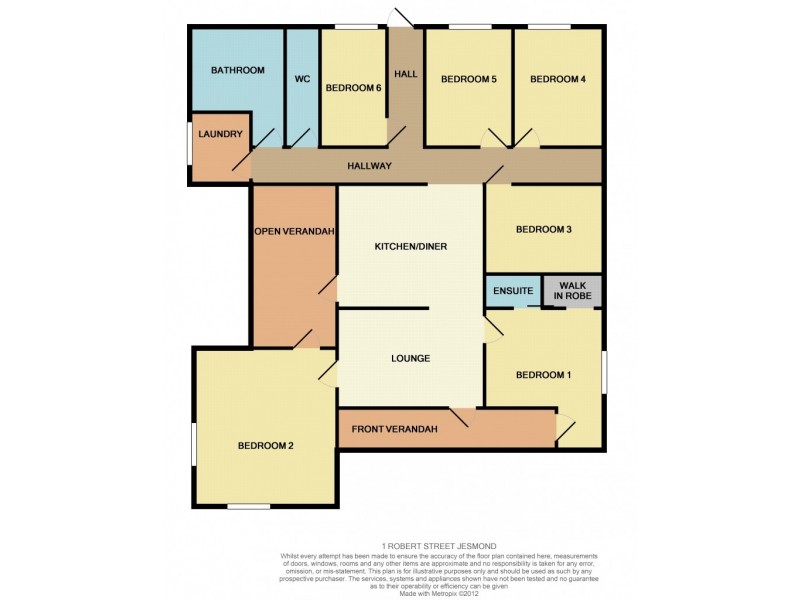 1 Robert Street, Jesmond NSW 2299 Floorplan