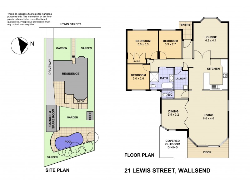 21 Lewis Street, Wallsend NSW 2287 Floorplan
