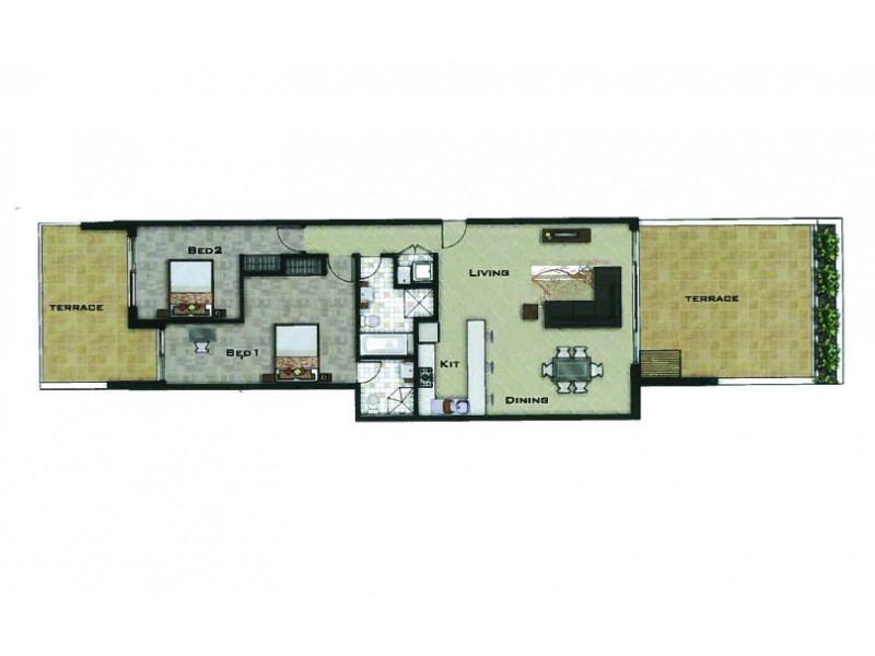 17/14 – 22 Water Street, Lidcombe NSW 2141 Floorplan