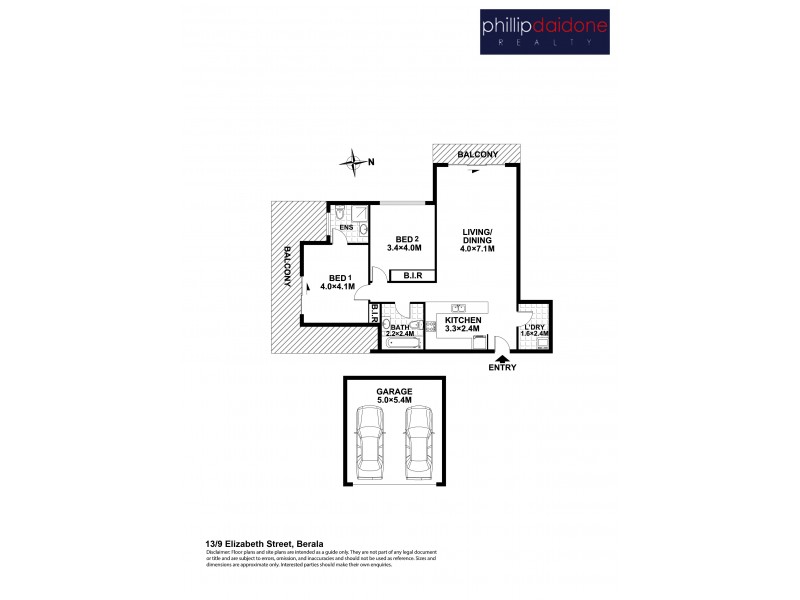 13/9 Elizabeth Street, Berala NSW 2141 Floorplan
