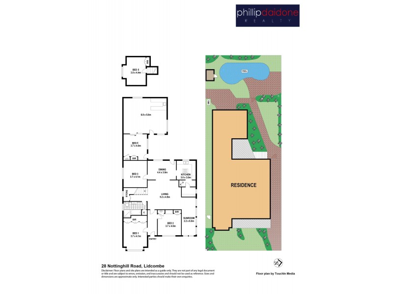 28 Nottinghill Road, Lidcombe NSW 2141 Floorplan