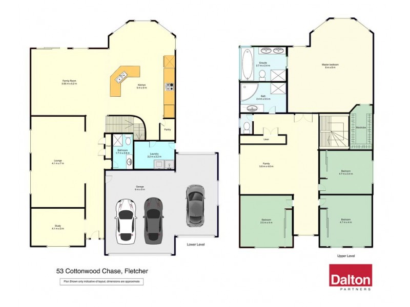 53 Cottonwood Chase, Fletcher NSW 2287 Floorplan