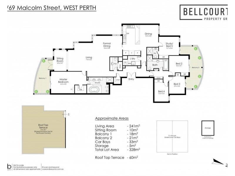 2/69 Malcolm Street, West Perth WA 6005 Floorplan