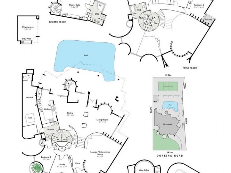 7 Dorking Road, City Beach WA 6015 Floorplan