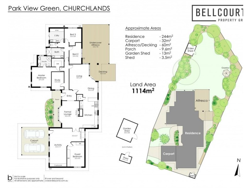 7 Park View Green, Churchlands WA 6018 Floorplan