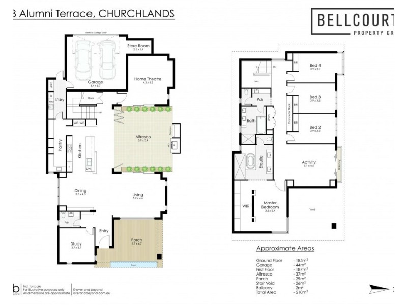 38 Alumni Terrace, Churchlands WA 6018 Floorplan