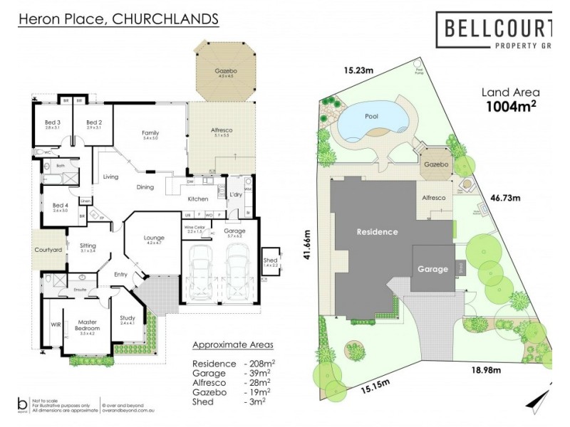 3 Heron Place, Churchlands WA 6018 Floorplan