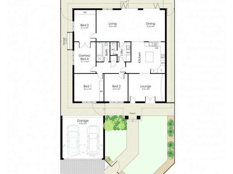 59 Parkside Avenue, Mount Pleasant WA 6153 Floorplan