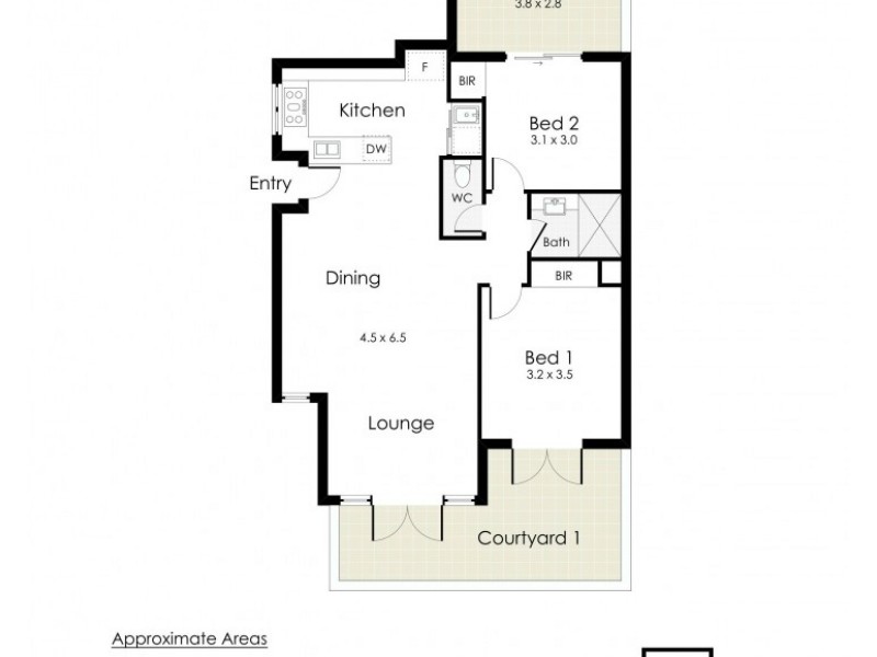 1/368 Barker Road, Subiaco WA 6008 Floorplan