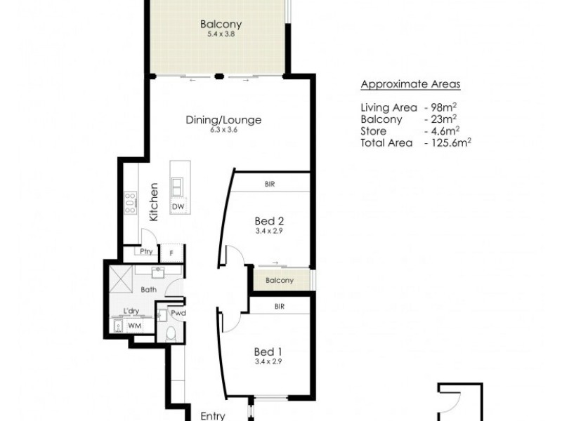 4/368 Barker Road, Subiaco WA 6008 Floorplan