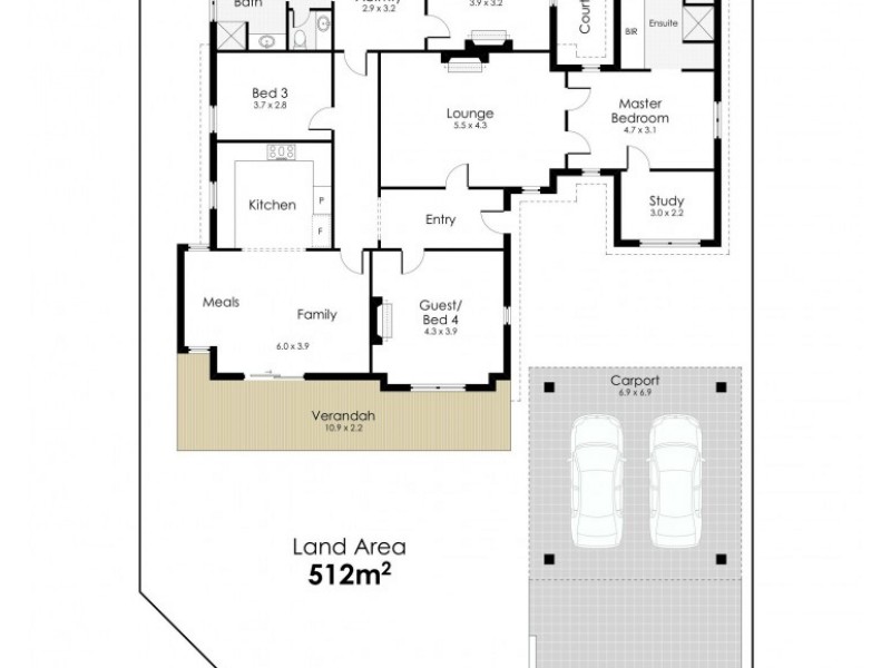 8 Onslow Road, Shenton Park WA 6008 Floorplan