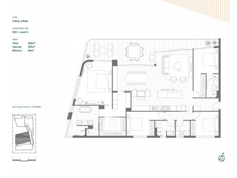 503/38 Glyde Street, Mosman Park WA 6012 Floorplan