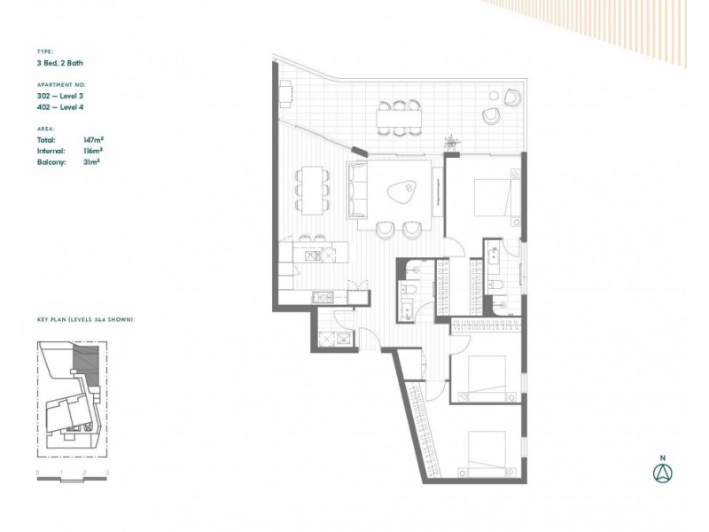 301/38 Glyde Street, Mosman Park WA 6012 Floorplan