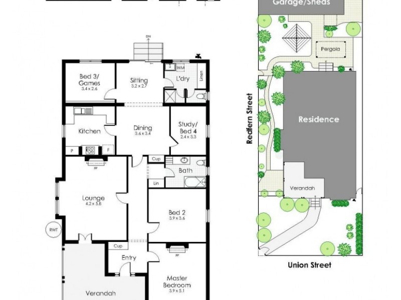11 Union Street, Subiaco WA 6008 Floorplan