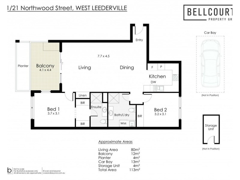 11/21 Northwood Street, West Leederville WA 6007 Floorplan