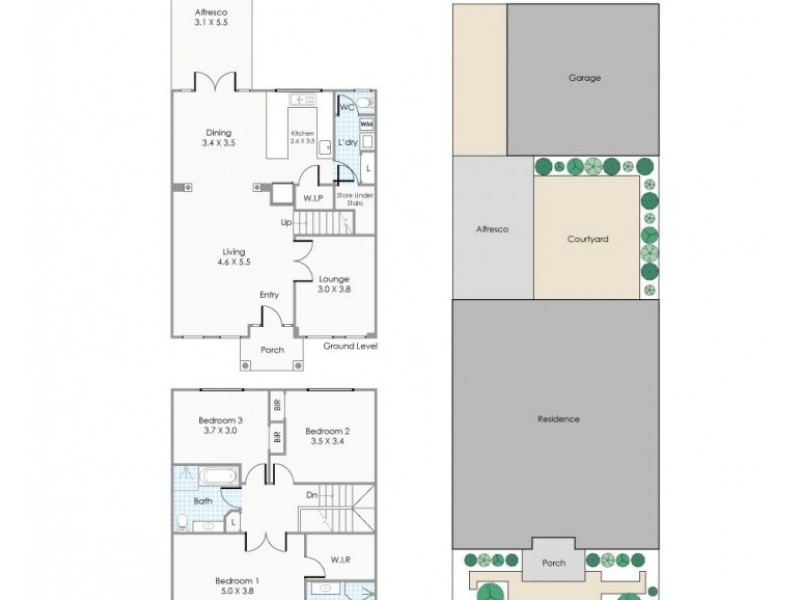 27 Plunkett Street, Highgate WA 6003 Floorplan