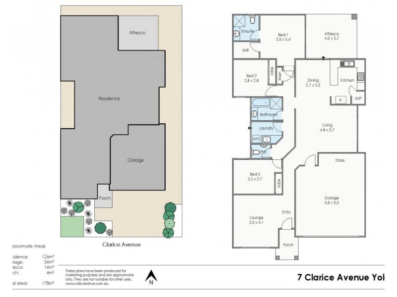 7 Clarice Avenue, Yokine WA 6060 Floorplan