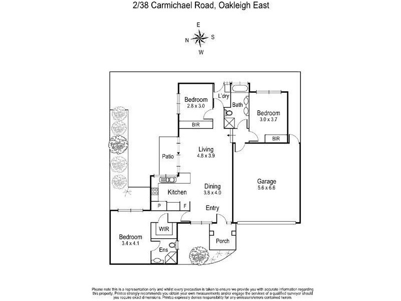 2/38 Carmichael Road, Oakleigh East VIC 3166