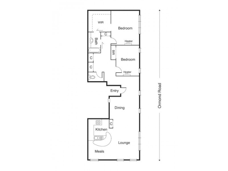 18/145 Ormond Road, Elwood VIC 3184 Floorplan