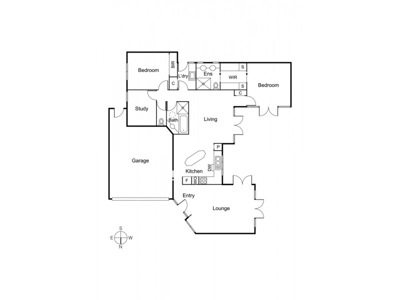 2/58 North Road, Brighton VIC 3186 Floorplan