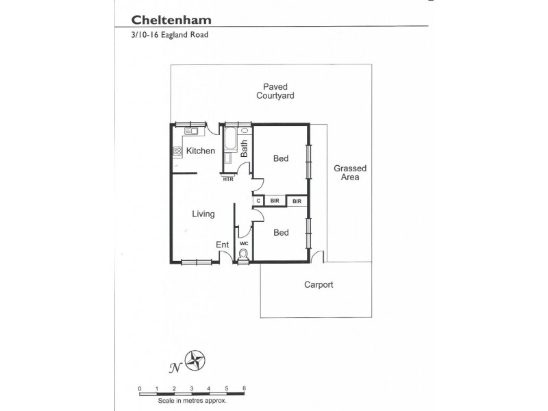 3/10-16 Eagland Road, Cheltenham VIC 3192 Floorplan