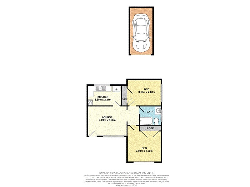 4/3 Mackenzie Street, Cheltenham VIC 3192 Floorplan