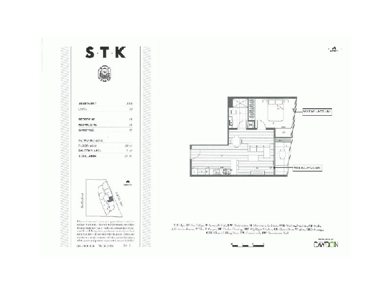 1004/3-5 St Kilda Road, St Kilda VIC 3182 Floorplan