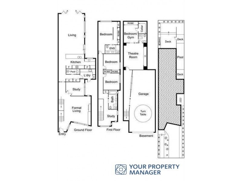 7A Lawson Street, Hampton VIC 3188 Floorplan
