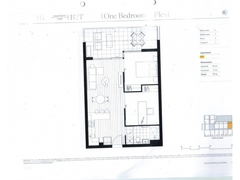 204/2-6 Railway Road, Cheltenham VIC 3192 Floorplan