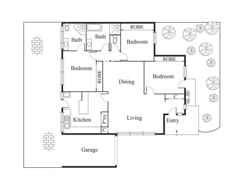 2/69 Abbott Street, Sandringham VIC 3191 Floorplan