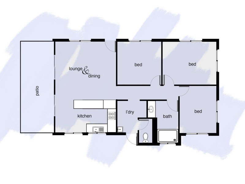 35 Debbie Street, Trinity Park QLD 4879 Floorplan