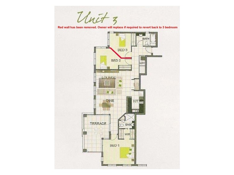 3/88 Harbour Drive, Trinity Park QLD 4879 Floorplan