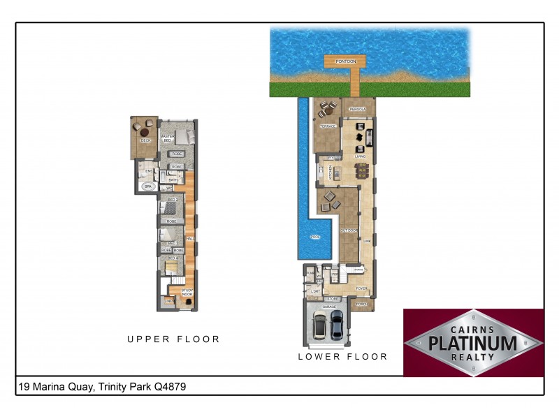 19 Marina Quay, Trinity Park QLD 4879 Floorplan