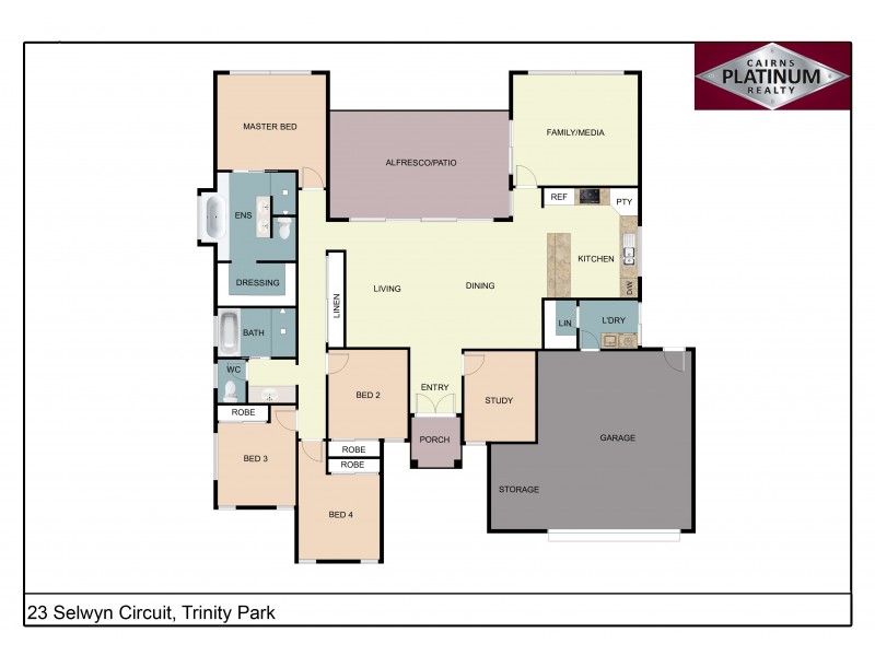 26 Selwyn Circuit, Trinity Park QLD 4879 Floorplan