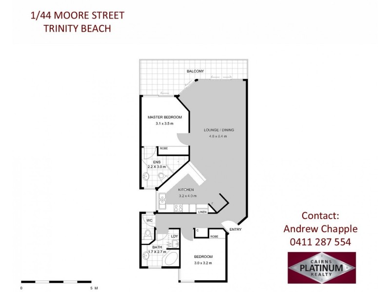 1/44 Moore Street, Trinity Beach QLD 4879
