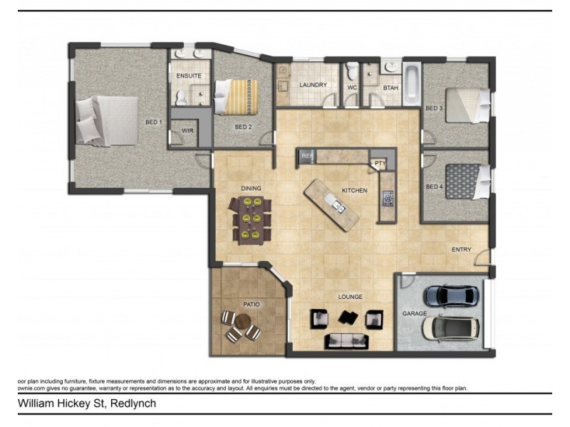 25 William Hickey Street, Redlynch QLD 4870 Floorplan