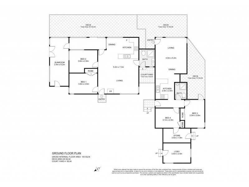 1 Patonga Drive, Patonga NSW 2256 Floorplan