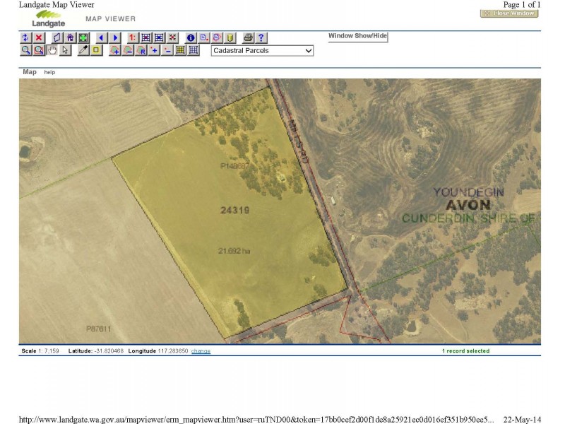 Lot 24319,  MILLS ROAD, Youndegin WA 6407
