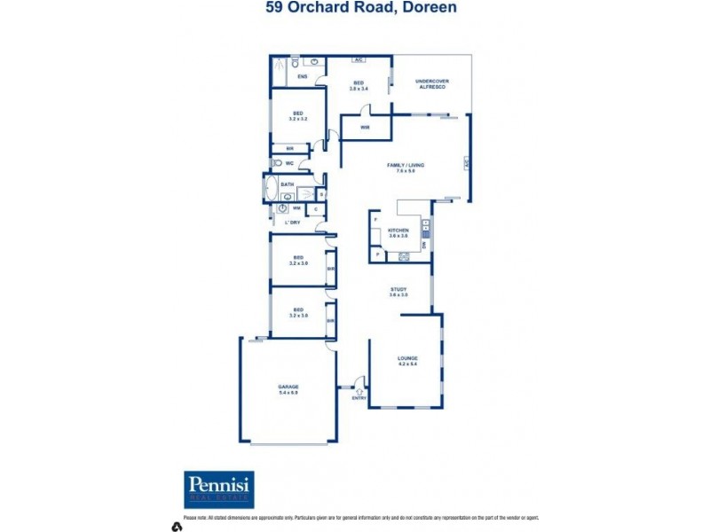 59 Orchard Road, Doreen VIC 3754 Floorplan