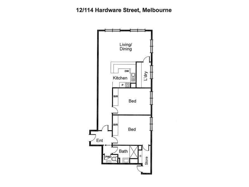 114 Hardware Street, Melbourne VIC 3000