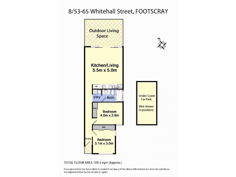 8/53-65 Whitehall Street, Footscray VIC 3011 Floorplan