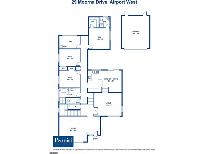 29 Moorna Drive, Airport West VIC 3042 Floorplan