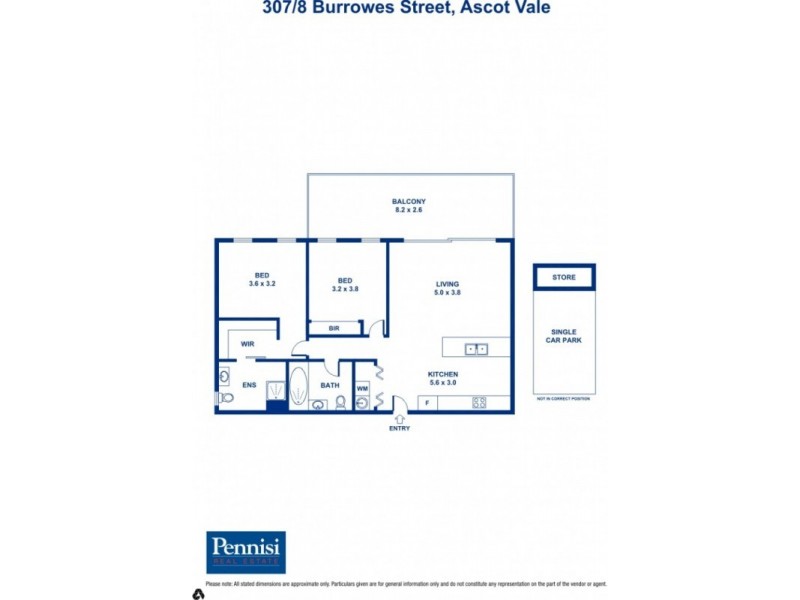 307/8 Burrowes Street, Ascot Vale VIC 3032