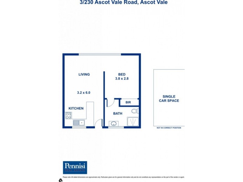 3/230 Ascot Vale Road, Ascot Vale VIC 3032
