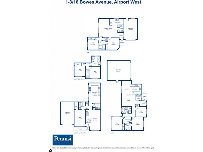 1-3/16 Bowes Avenue, Airport West VIC 3042 Floorplan