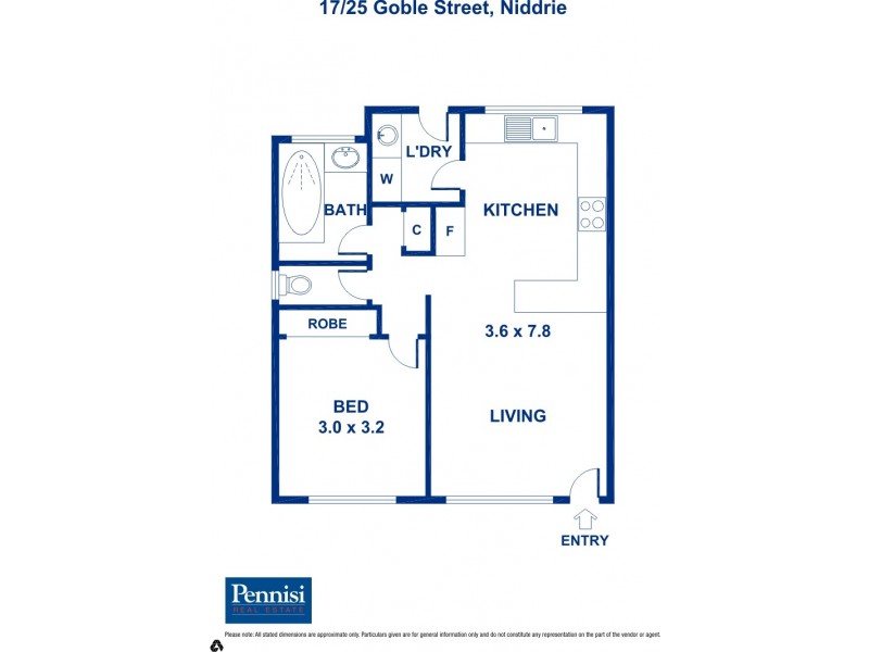 17/25 Goble Street, Niddrie VIC 3042 Floorplan