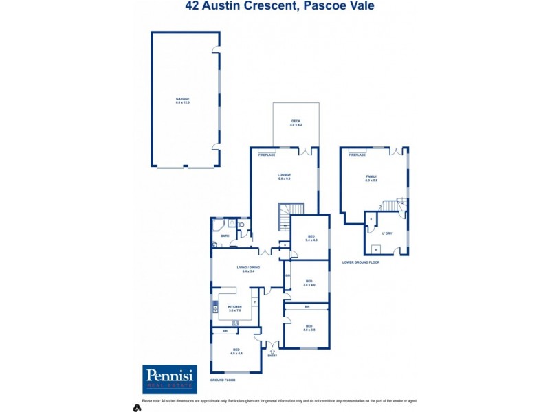 42 Austin Crescent, Pascoe Vale VIC 3044 Floorplan
