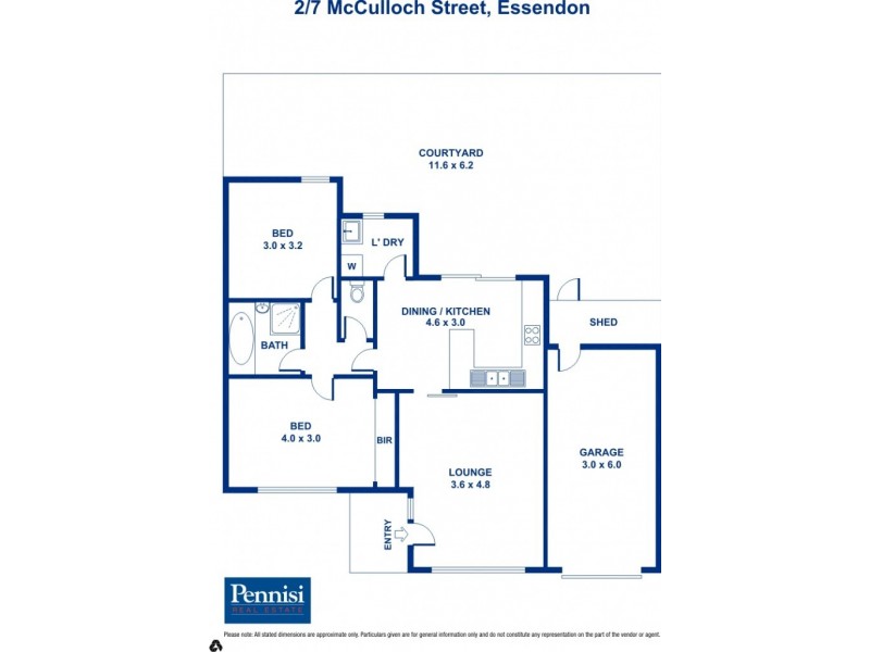 2/7 McCulloch Street, Essendon North VIC 3041 Floorplan