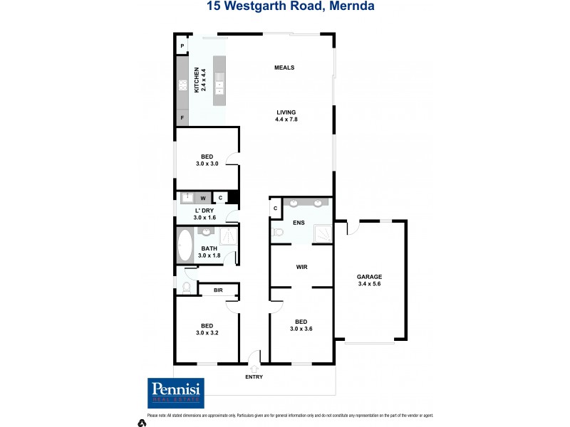 15 Westgarth Road, Mernda VIC 3754 Floorplan